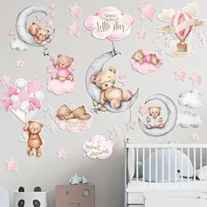 Adorable Yinder Pink Bear Wall Decals Review