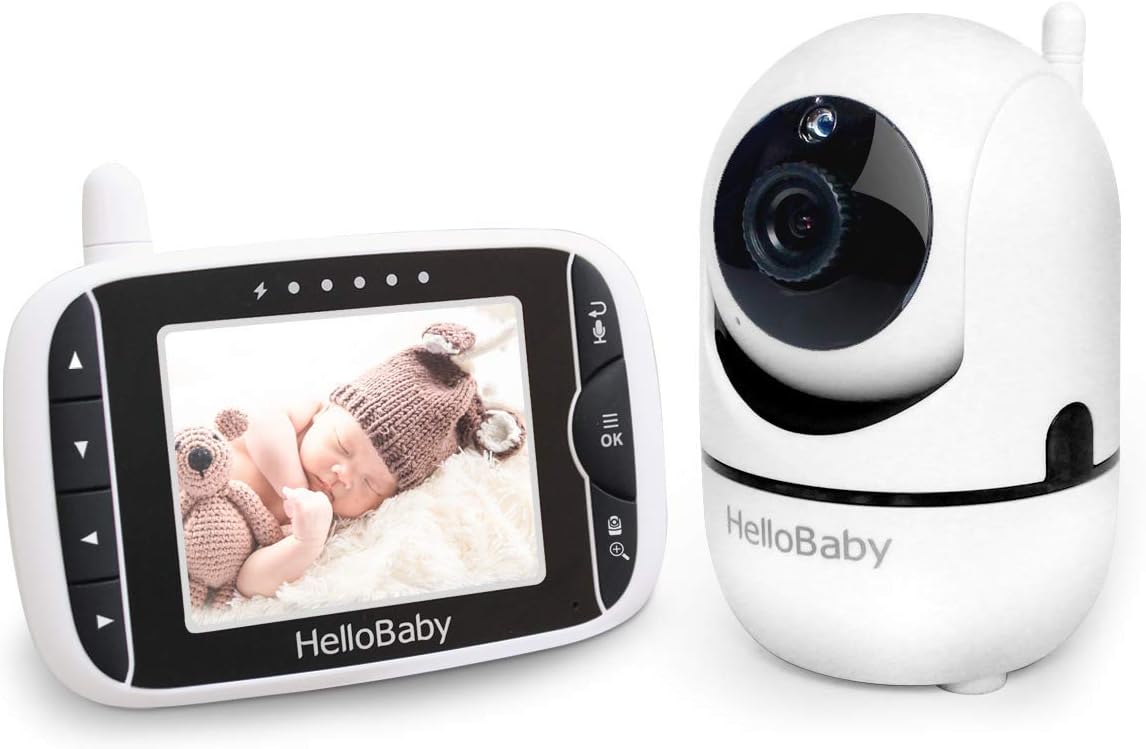 HelloBaby Baby Monitor with Remote Pan-Tilt-Zoom Camera and …