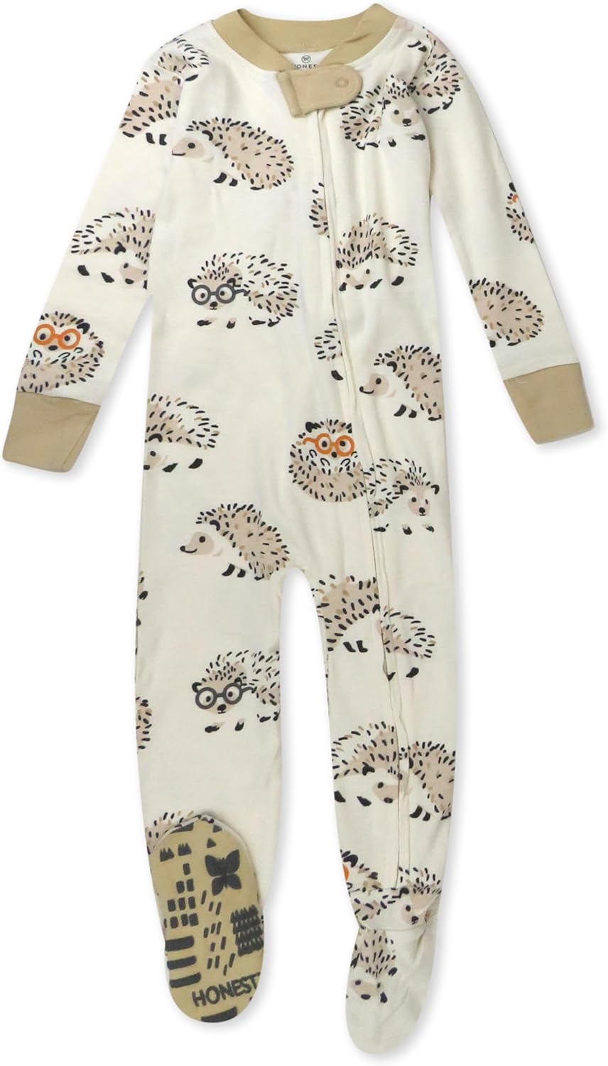 HonestBaby Non-Slip Footed Pajamas One-Piece Sleeper Jumpsui…