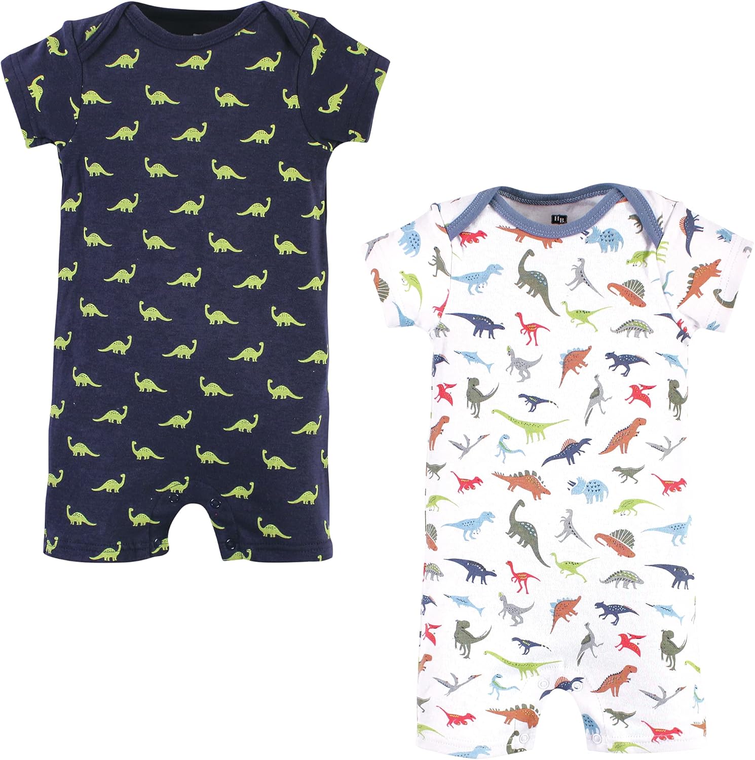 Hudson Baby Unisex Cotton Rompers