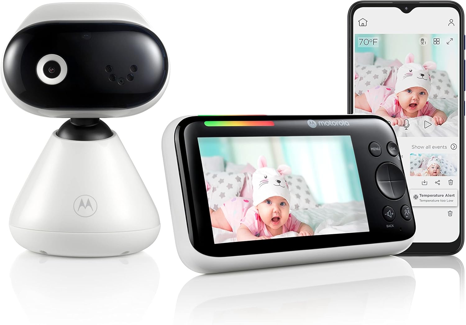 Motorola Baby Monitor PIP1500 Connect – WiFi Video Baby Moni…