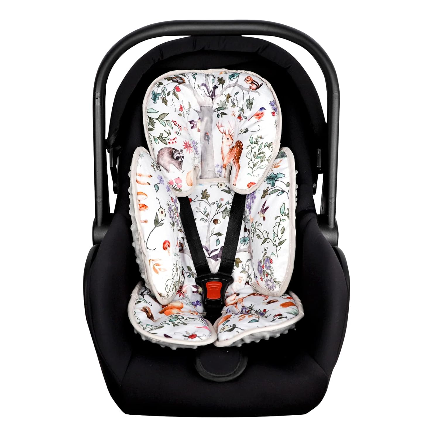 2-in-1 Infant Car Seat Insert for Newborn, Car Seat Head Sup…