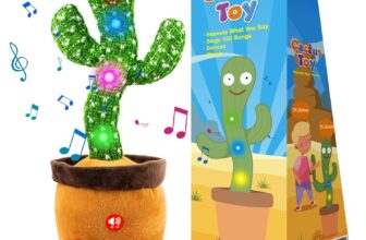 Ayeboovi Dancing Talking Cactus Baby Toy, Mimicking Recordin...