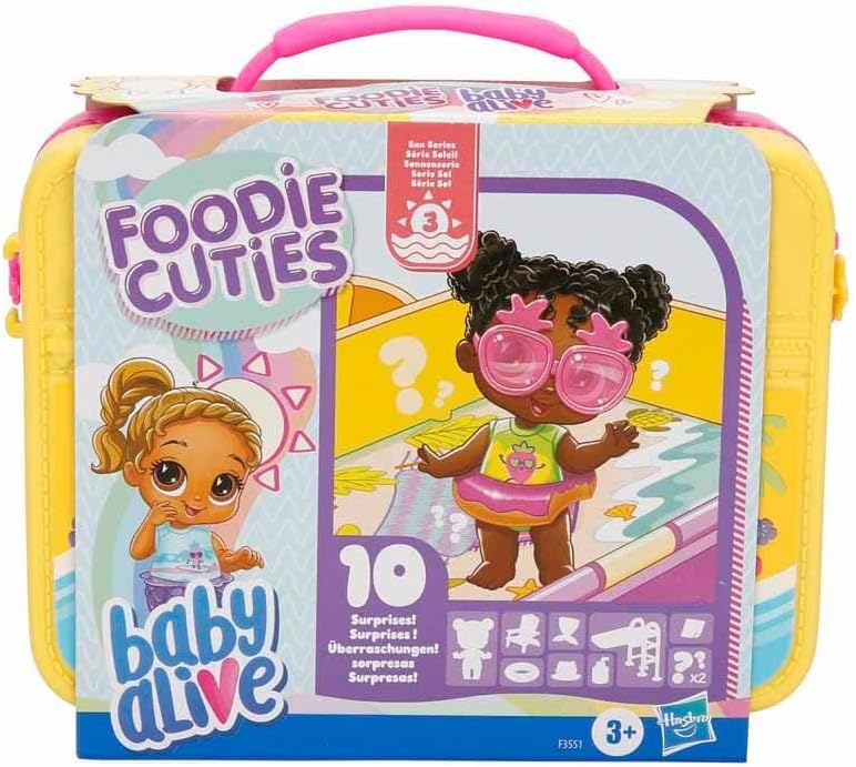 Baby Alive Foodie Cuties, Surprise Toy, 3-Inch Doll for Kids…