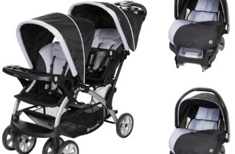 Baby Trend Sit N' Stand Double Baby Stroller and 2 Ally 35 I...