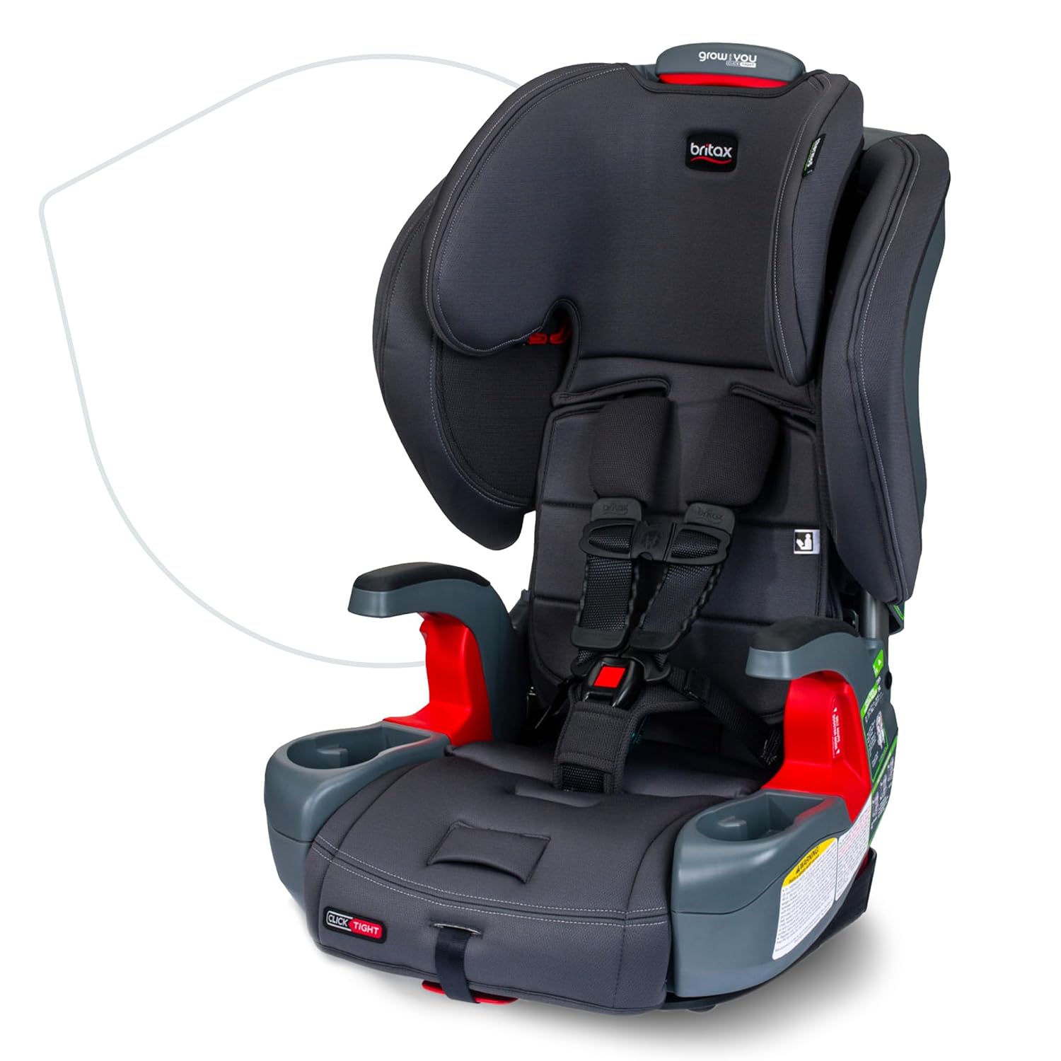 Britax Grow with You ClickTight Harness-2-Booster Car Seat, …