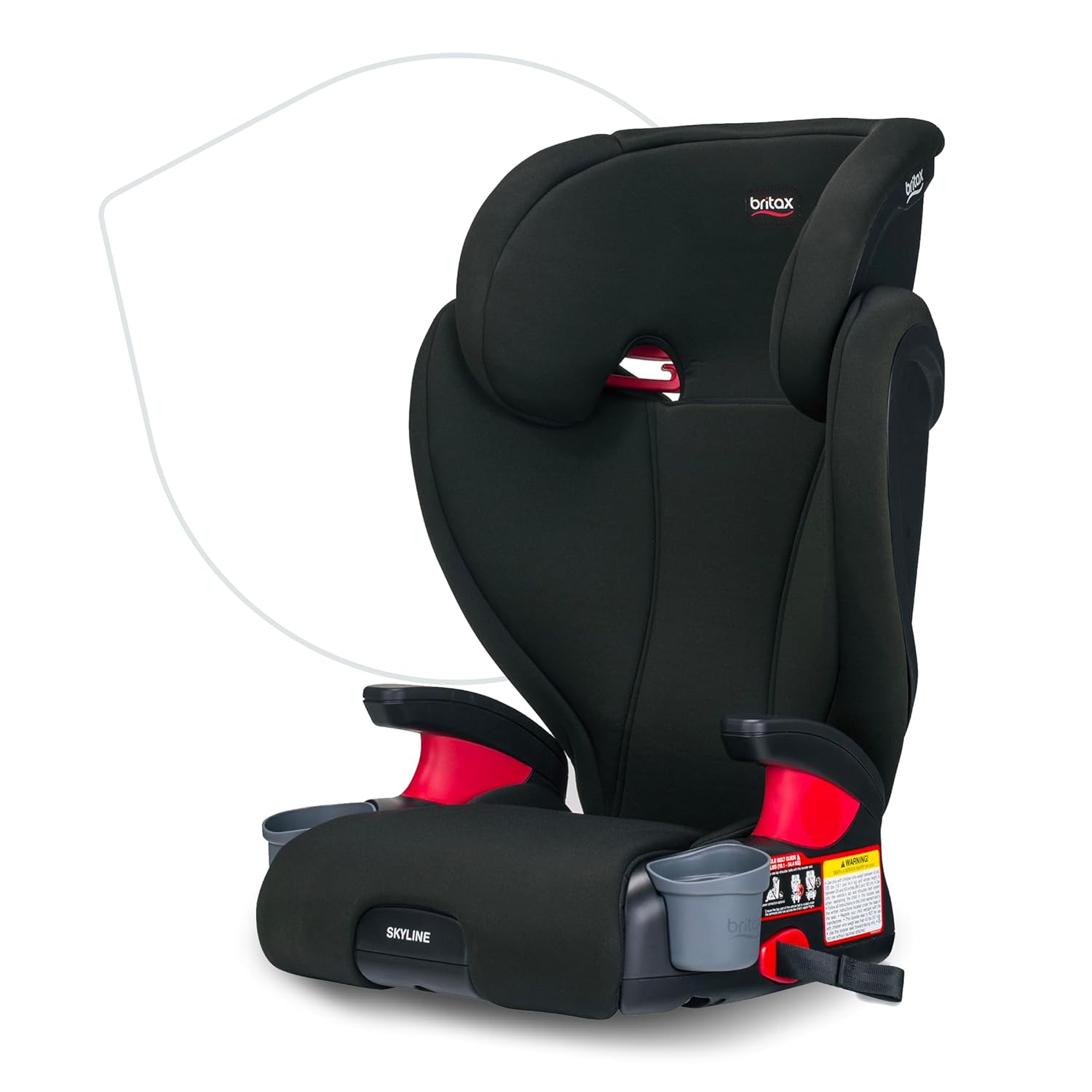 Britax Skyline 2-Stage Belt-Positioning Booster Car Seat, Du…