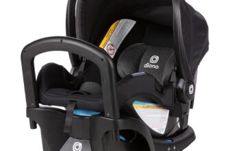 Diono LiteClik 30 R SafePlus Infant Car Seat and Base, Rear-...