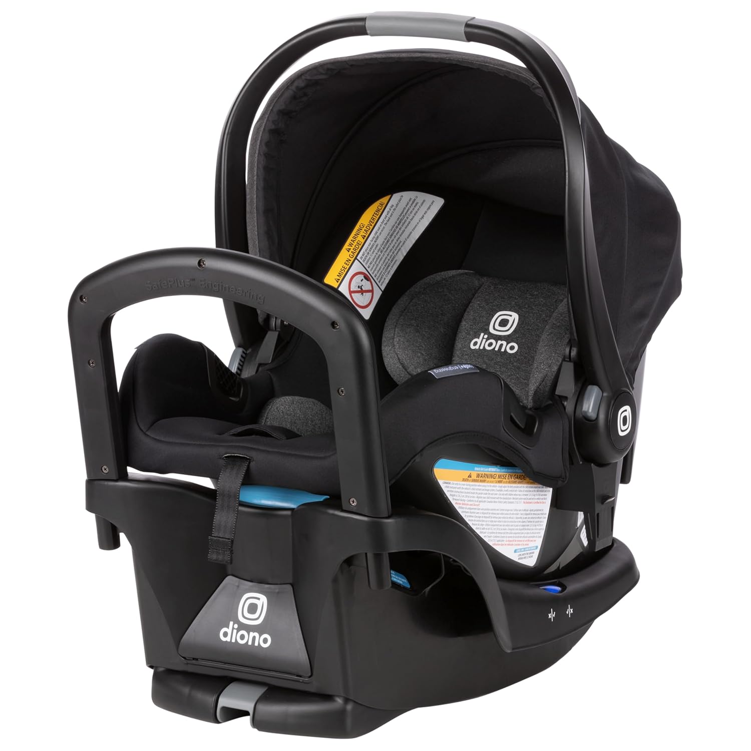 Diono LiteClik 30 R SafePlus Infant Car Seat and Base, Rear-…