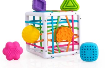 Fat Brain Toys InnyBin Shape Learning Toys, Sensory Toys for...