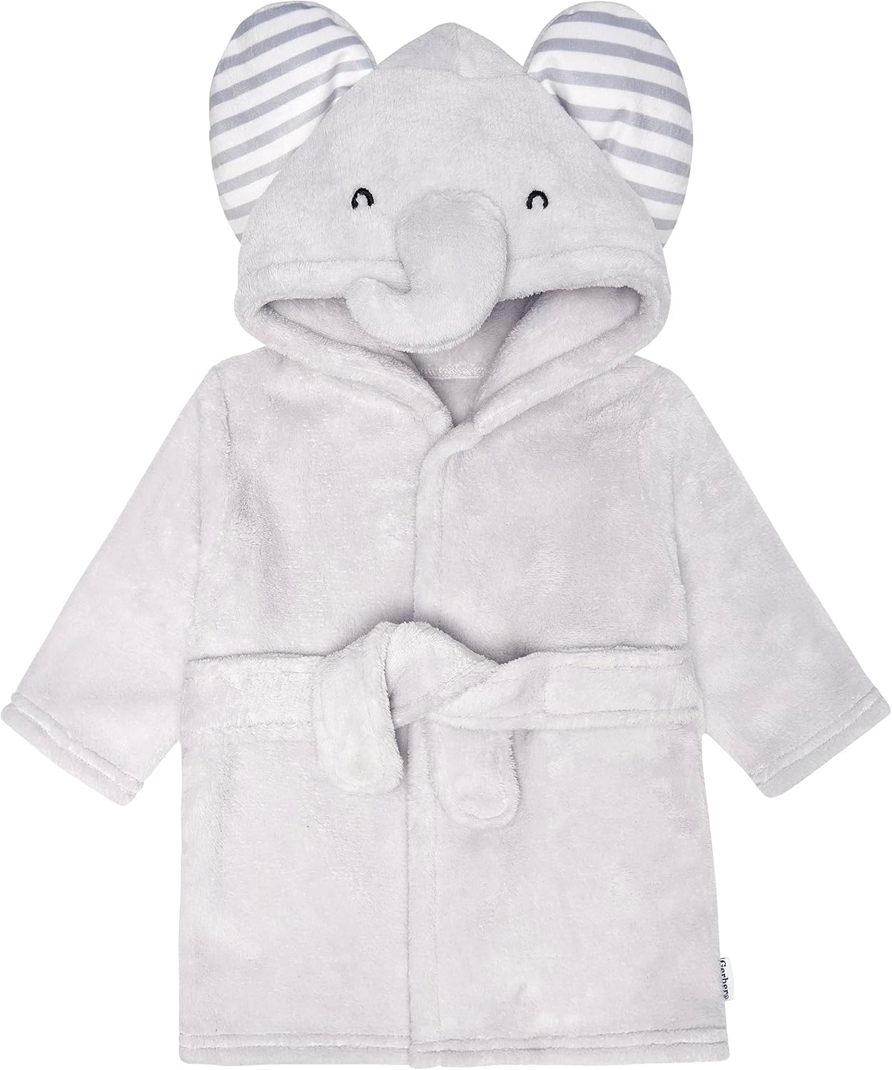 Gerber Unisex Baby Plushy Soft Hooded Animal Character Bathr…