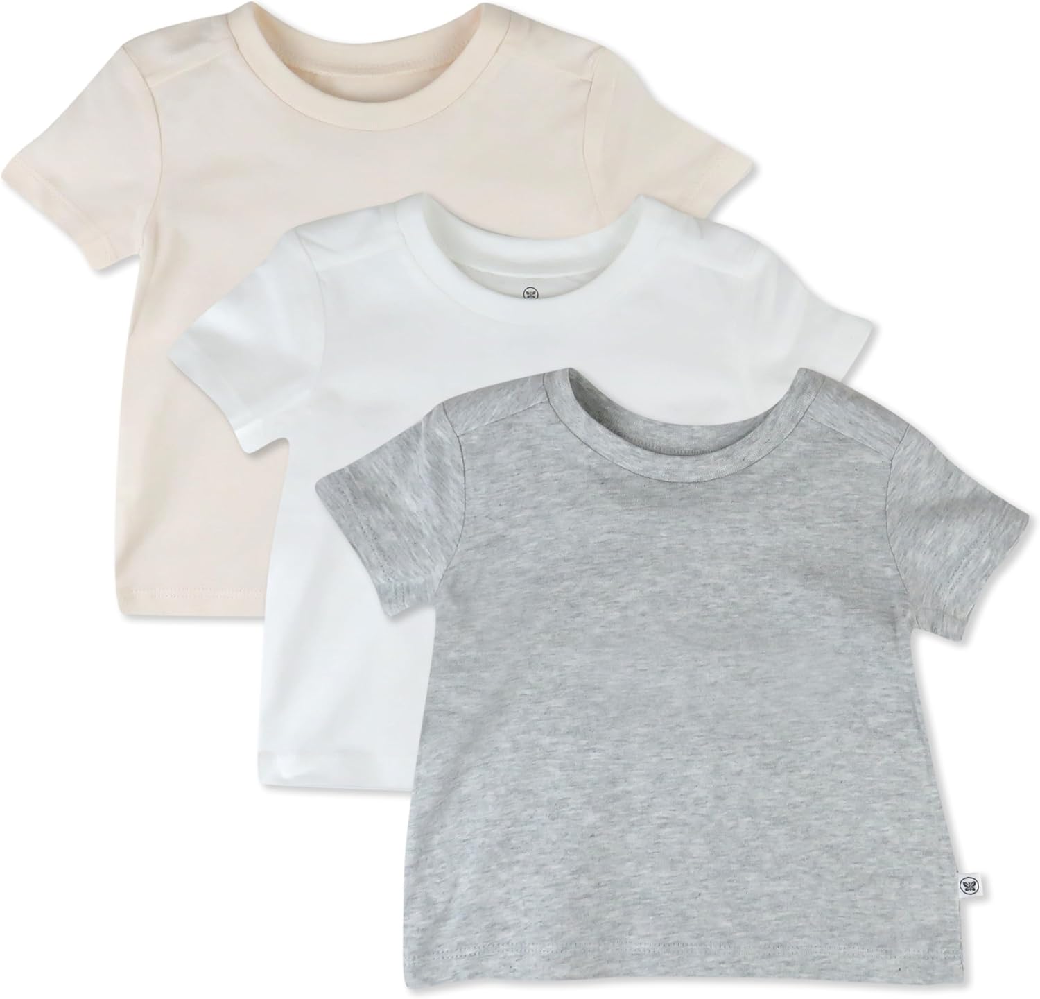 HonestBaby unisex-baby Short Sleeve Tshirt 100% Organic Cott…