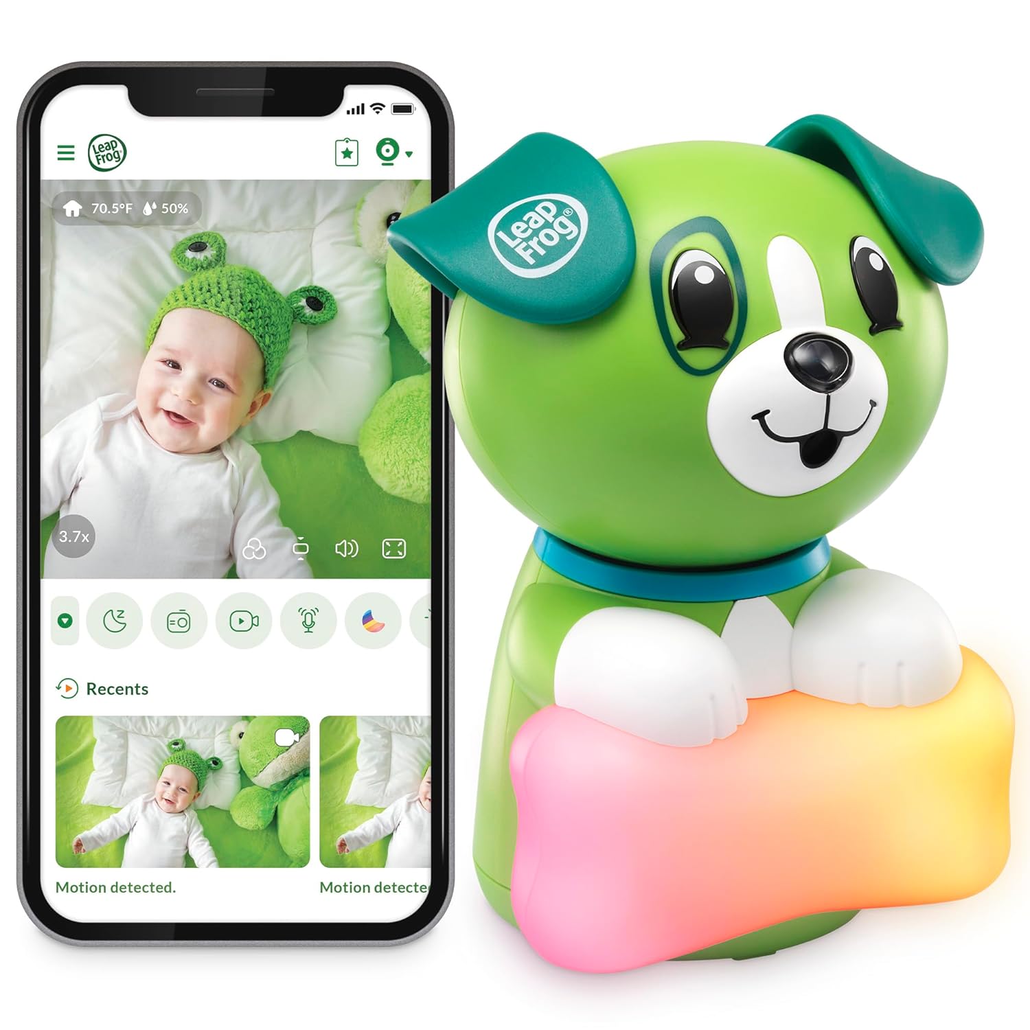 LeapFrog Scout LF2911 Baby Monitor Camera, WiFi Remote Acces…