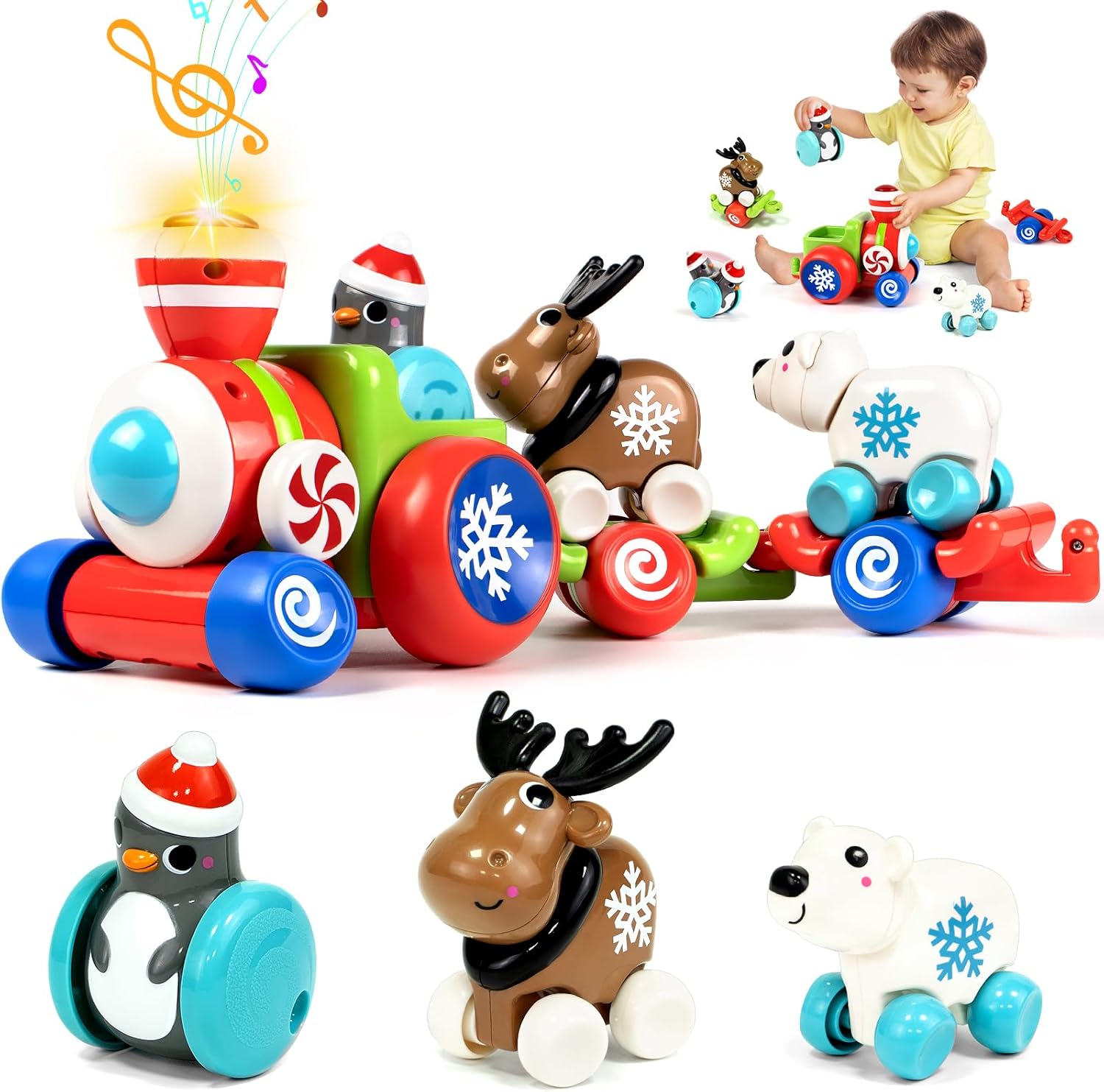 Marstone Toddler Toys for 1 2 3 + Year Old Boys and Girls Bi…