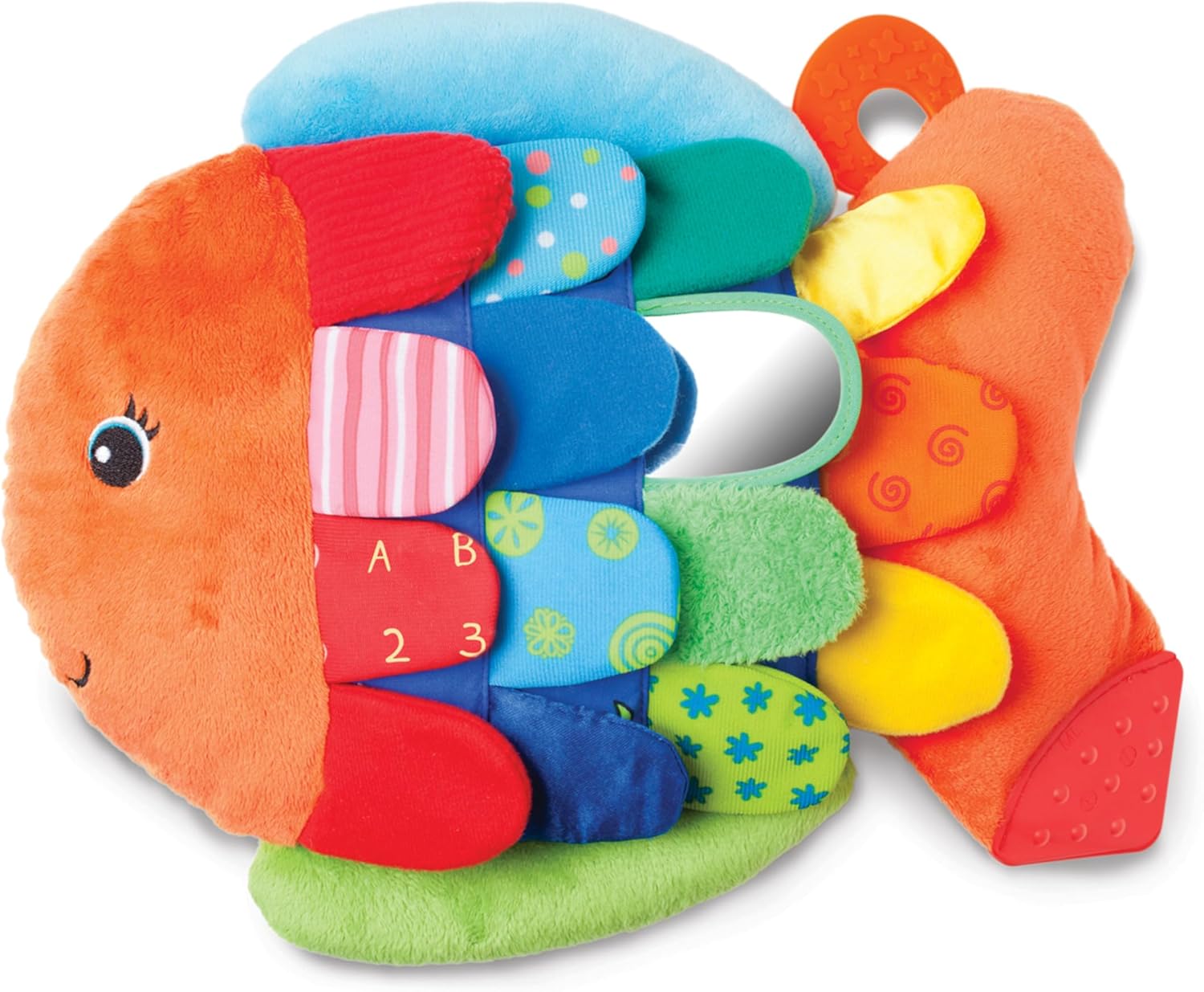 Melissa & Doug Flip Fish Soft Baby Toy Sensory Tummy Time To…