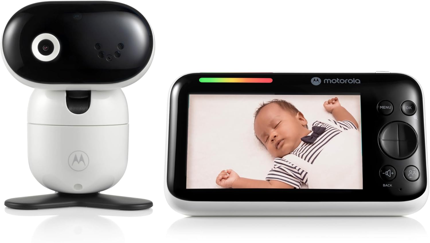 Motorola Baby PIP1610 HD – 5″ Motorized Video Baby Monitor w…