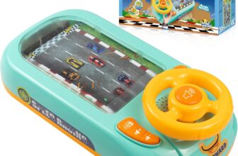 Musical Steering Wheel Toys for Boys 4-6, Toddler Simulated ...