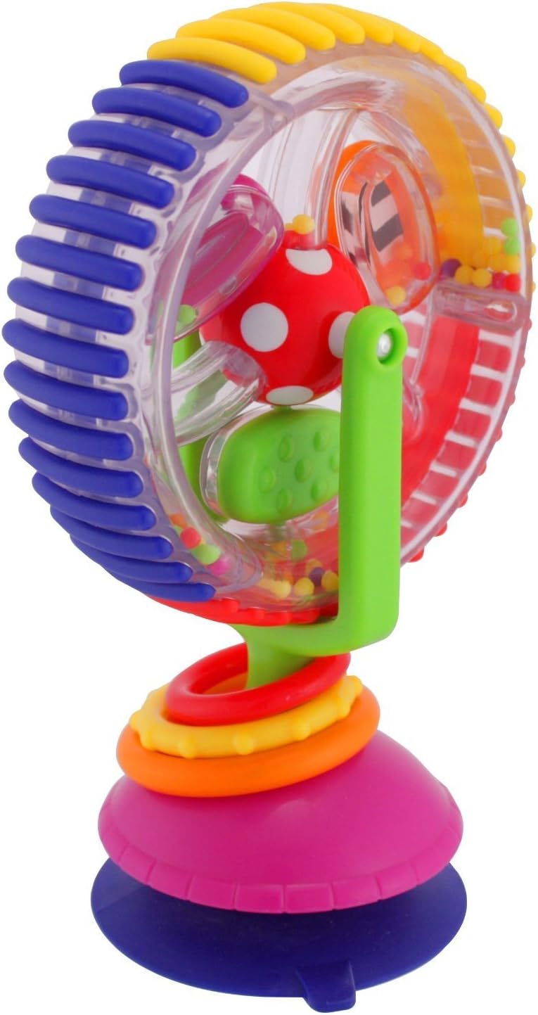 Sassy Wonder Wheel Spinning High Chair Tray Toy, Age 6+ Mont…