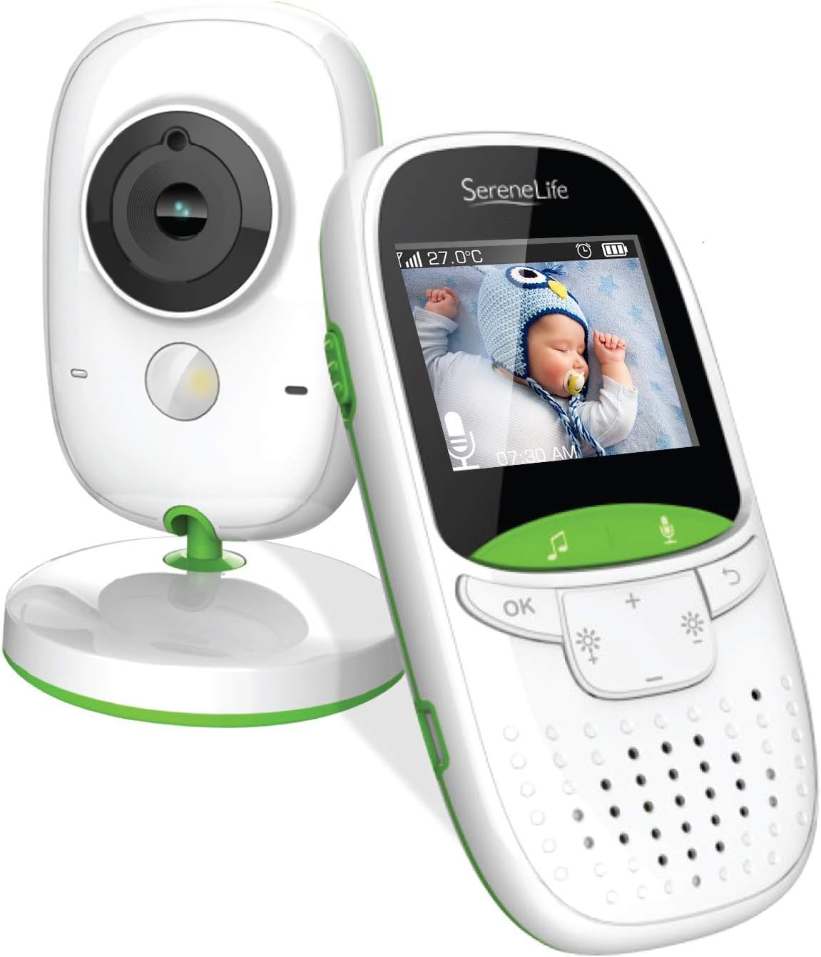 SereneLife USA Video Baby Monitor – Upgraded 850’ Wireless L…