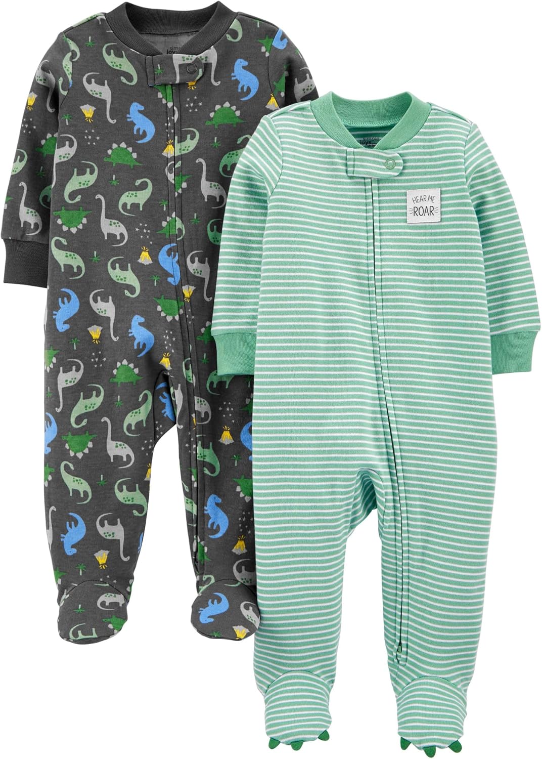 Simple Joys by Carter’s Baby Boys’ 2-Pack Cotton Sleep and P…