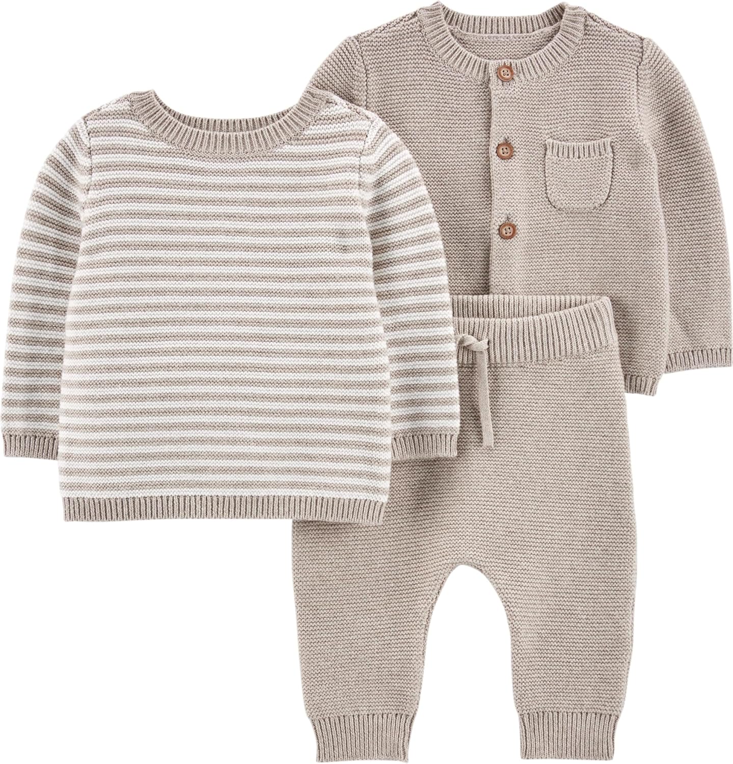 Simple Joys by Carter’s unisex-baby 3-piece Sweater Set