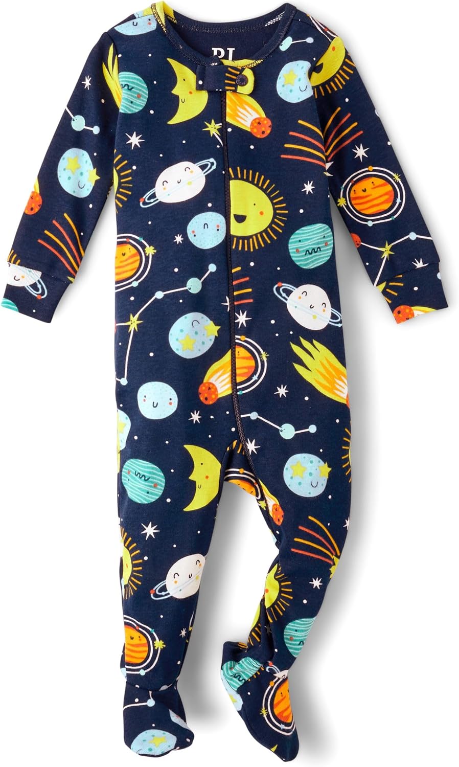 The Children’s Place Baby Boys’ and Toddler Long Sleeve 100%…