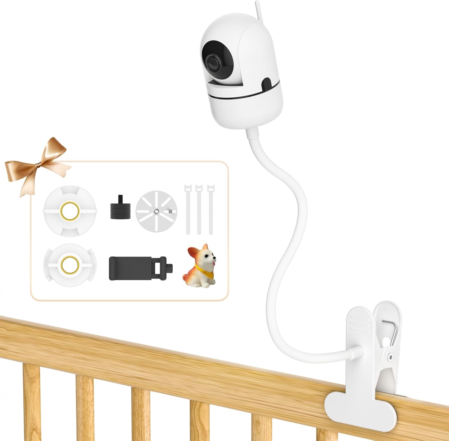 Universal Baby Monitor Mount for HelloBaby, Infant Optics, A…