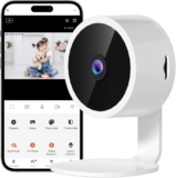 2K HD Security Camera Indoor, for Baby Elder Dog Pet Camera …