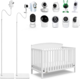 68.8″ Adjustable Height Baby Monitor Floor Stand Holder Comp…