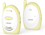 Audio Baby Monitor with 2.4GHz Wireless Digital, Long Range …