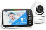 Baby Monitor with Camera and Audio – 5” Display Video Baby M…