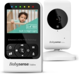 Babysense New Video Baby Monitor with Camera and Audio, Long…