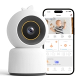 Cheego Orange 1296p HD WiFi Smart Baby Monitor with Camera a…