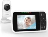 HelloBaby Baby Monitor with Camera and Audio, 3.5” Video Ba…