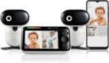 Motorola PIP1510 – Dual 5″ Screen Camera & Video Baby Monito…