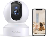 Pet Camera, 2K HD Dog Camera with Phone APP, 360° Pan/Tilt V…