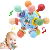 TOHIBEE Baby Montessori Sensory Toys for 0-6 6-12 Months, Fo…