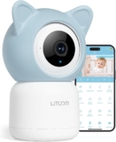 litokam Baby Monitor,4 MP High-Resolution Video Baby Camera …